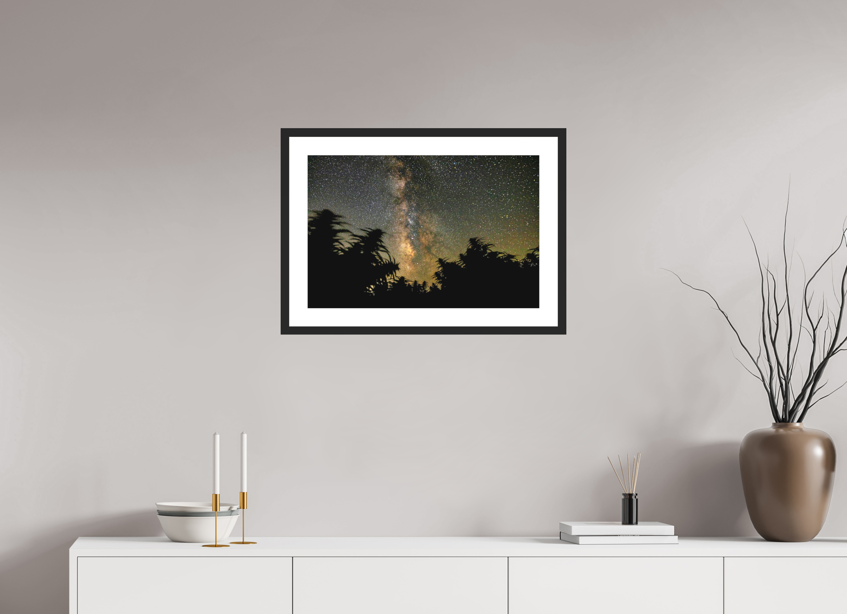 24 x 16″, Fuji Crystal Hamburg 0.8" Matte Black Frame California Nights